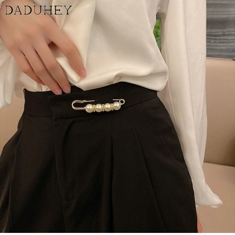 DADUHEY Waist Adjuster Anti-Glare Brooch Pin Women
