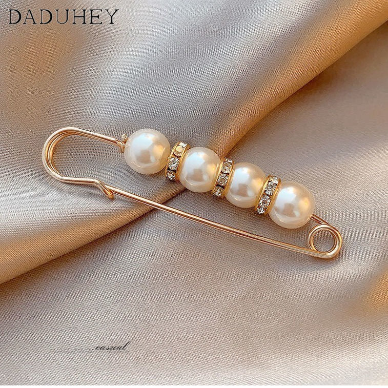 DADUHEY Waist Adjuster Anti-Glare Brooch Pin Women