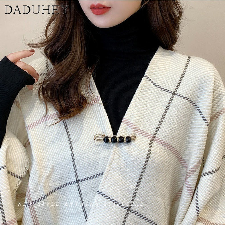 DADUHEY Waist Adjuster Anti-Glare Brooch Pin Women