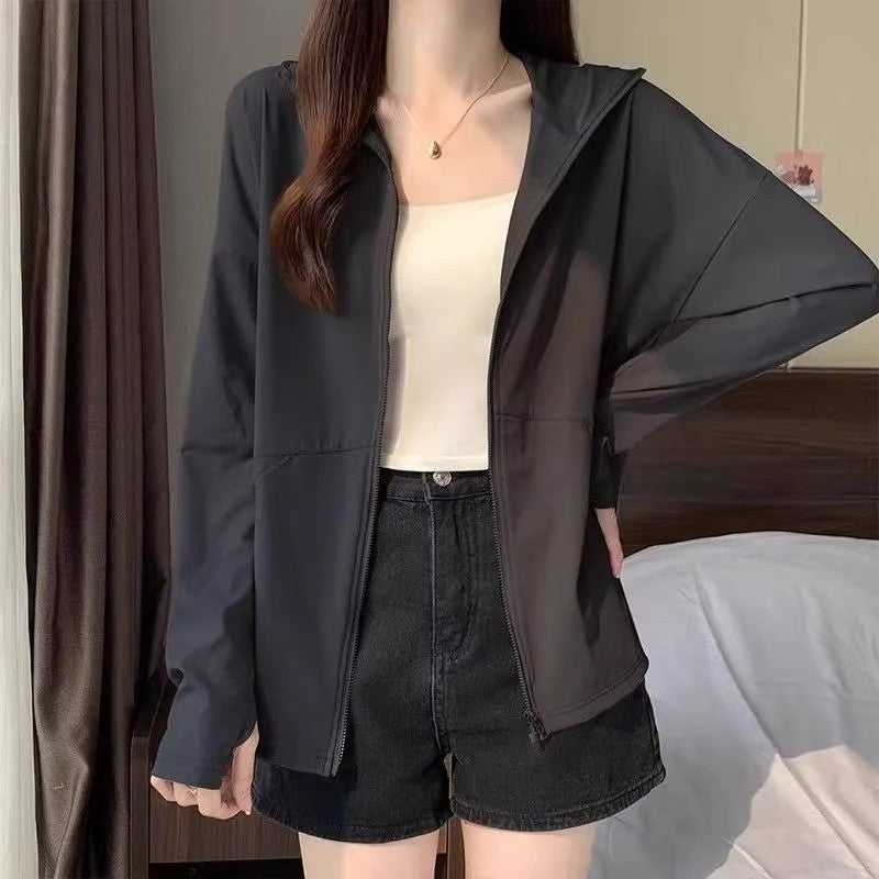 DaDuHey Sun Protection Clothing for Women Summer Essential Loose-Fitting Lightweight Thin Casual All-Match UV Protection | 1033
