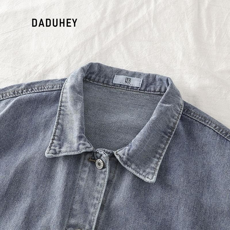 DADUHEY Korean Loose BF Style Denim Jacket Women | 6666