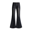 DaDuHey Summer New Retro Low Waist Loose Pear Shapes Straight Skinny Jeans for Women