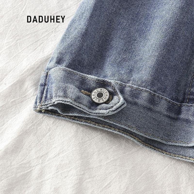 DADUHEY Korean Loose BF Style Denim Jacket Women | 6666