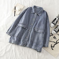 DADUHEY Korean Loose BF Style Denim Jacket Women | 6666