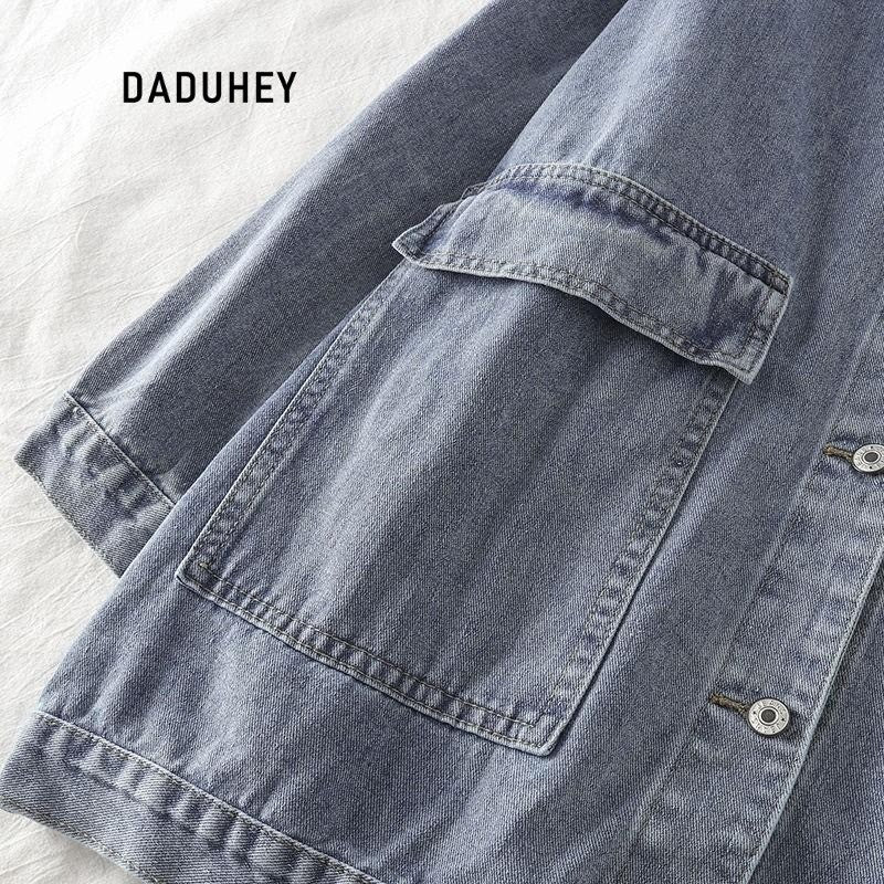 DADUHEY Korean Loose BF Style Denim Jacket Women | 6666