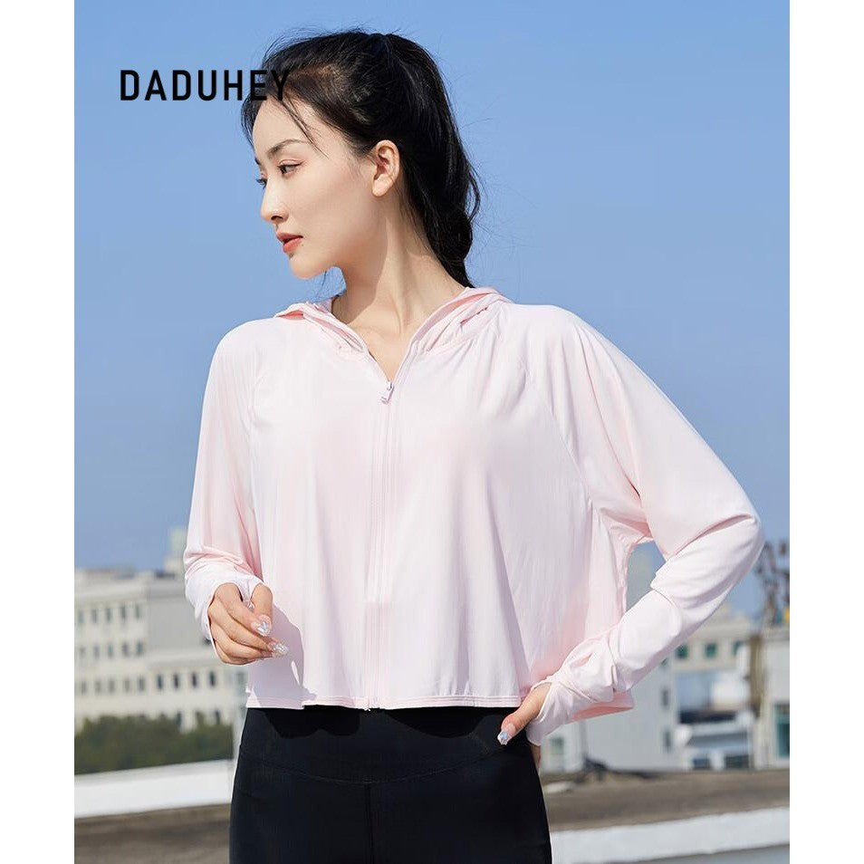 DADUHEY Outdoor Hooded Sun Protection Top Women | Wide Brim