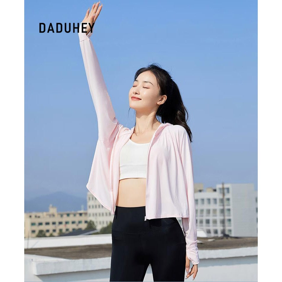 DADUHEY Outdoor Hooded Sun Protection Top Women | Wide Brim