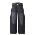 DADUHEY Retro Loose Mop Wide-Leg Jeans Women | 1963